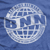 Bad News Network BNN Blue T-Shirt Style001