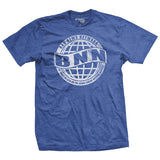 Bad News Network BNN Blue T-Shirt Style001
