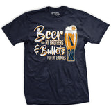 Beer For My Brothers T-Shirt Style001