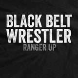 Black Belt Wrestler T-Shirt Style001
