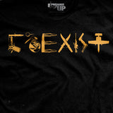 Coexist T-Shirt Black Style001
