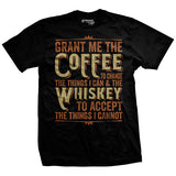 Black Coffee & Whiskey Prayer T-Shirt Style001