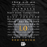 Black Viking Valhalla T-Shirt Style001