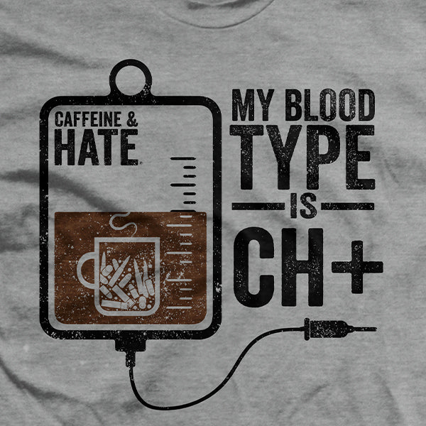 Blood Type CH T-Shirt Style001