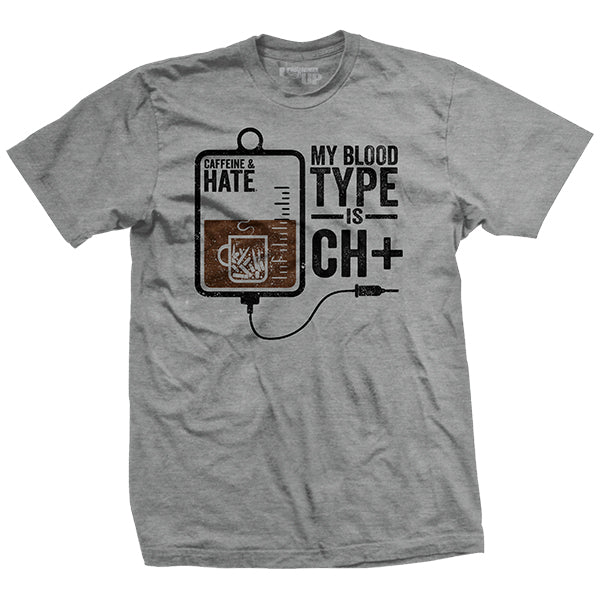 Blood Type CH T-Shirt Style001