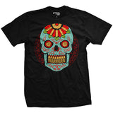 Halloween - Blue Sugar Skull T-Shirt Style001