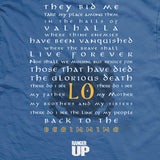 Viking Valhalla - Blue - T-Shirt Style001