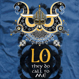 Viking Valhalla - Blue - T-Shirt Style001