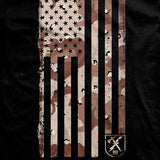 Chocolate Chip Camo Flag T-Shirt