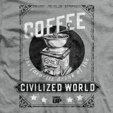 Civilized Coffee T-Shirt Style001