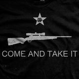 Come And Take It Rifle T-Shirt Style001