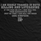 Doc Simpson Kill You Again T-Shirt Style001