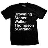 Founding Fathers of Firearms coll.1 T-Shirt Style001