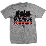 Keep Moving Forward (Fire) T-Shirt Style001