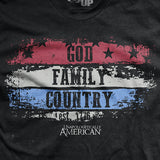 God, Family, Country T-Shirt Style001