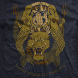Domain of the Golden Dragon Navy T-Shirt Style001