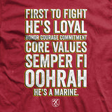 He's a Marine T-Shirt Style001