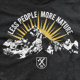 Less People More Nature T-Shirt Style001