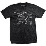 M240 Diagram T-Shirt Style001