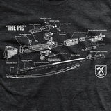 M60 Diagram T-Shirt Style001