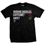 Morning Checklist T-Shirt Style001