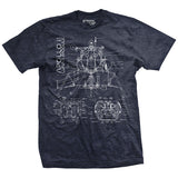 NASA Apollo 11 Lunar Module T-Shirt Style001