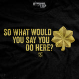 Nothing Major T-Shirt Style001