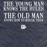 Old Man's Club Break The Rules T-Shirt Style001