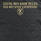 Old Man's Club Exceptions T-Shirt Style001