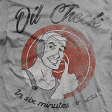 Oil Check Wrestling T-Shirt Style001