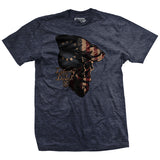 Patriot Skull T-Shirt Style001
