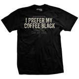 Prefer Black Coffee T-shirt Style001