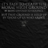 The Moral High Ground T-Shirt Style001