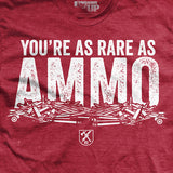 Rare As Ammo T-Shirt Style001