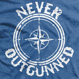Never Outgunned T-Shirt Style001