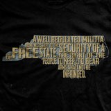 The North Carolina 2nd Amendment T-Shirt Style001