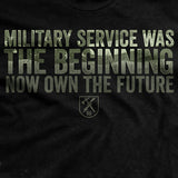 Service was the beginning T-Shirt Style001