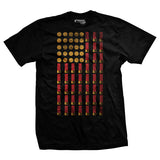 Shotgun Shell Flag T-Shirt Style001