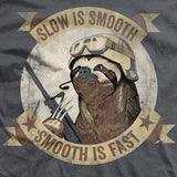 Slow Is Smooth Smooth Is Fast T-Shirt - Wholesale Style001