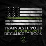MIL - Train Like... T-Shirt Style001