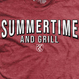 Summertime and Grill T-Shirt Style001