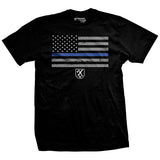 Thin Blue Line Flag T-Shirt Style001