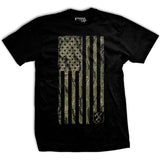 Tiger Stripe Camo Flag T-Shirt Style001