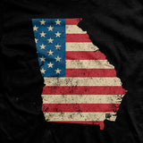 U.S Flag - Georgia T-Shirt Style001