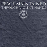Members Only Violent Peace T-Shirt Style001