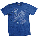 Vulcan Blueprint T-Shirt Style001