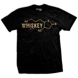 Whiskey Molecule T-Shirt Style001