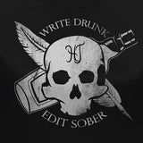 Havok Write Drunk Edit Sober T-Shirt Style001