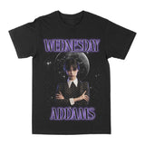 Wednesday Adams Graphic Tee Style001