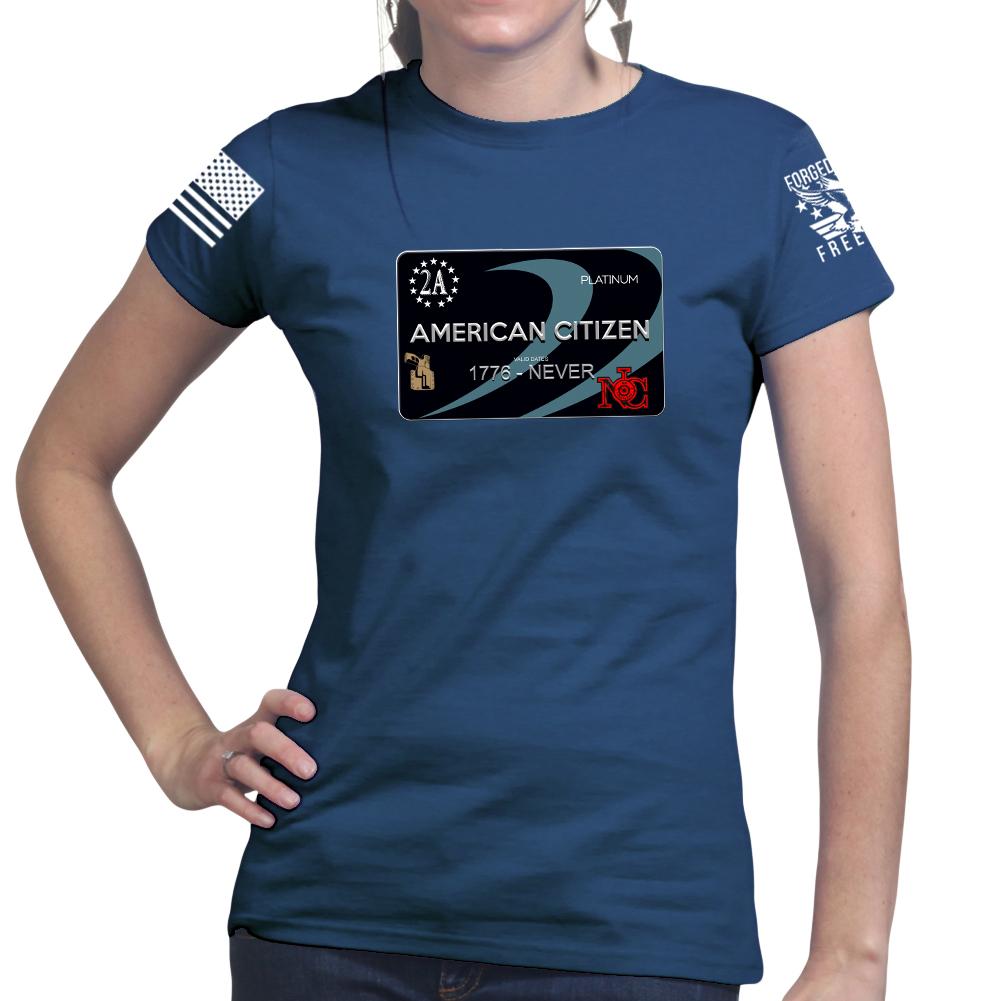 Freedom Card Ladies T-shirt Style001